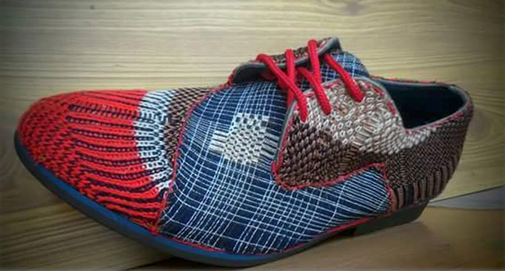 Textilemann SUZUKI Shoe - Reimagined Patchwork Leather Oxfords - Image 5