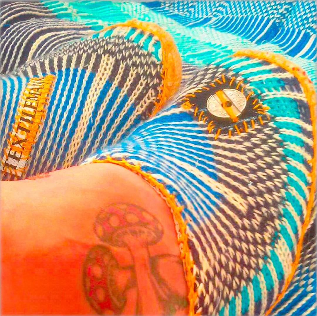Chilling - Textilemann Reimagined Patchwork Sneakers - Image 2