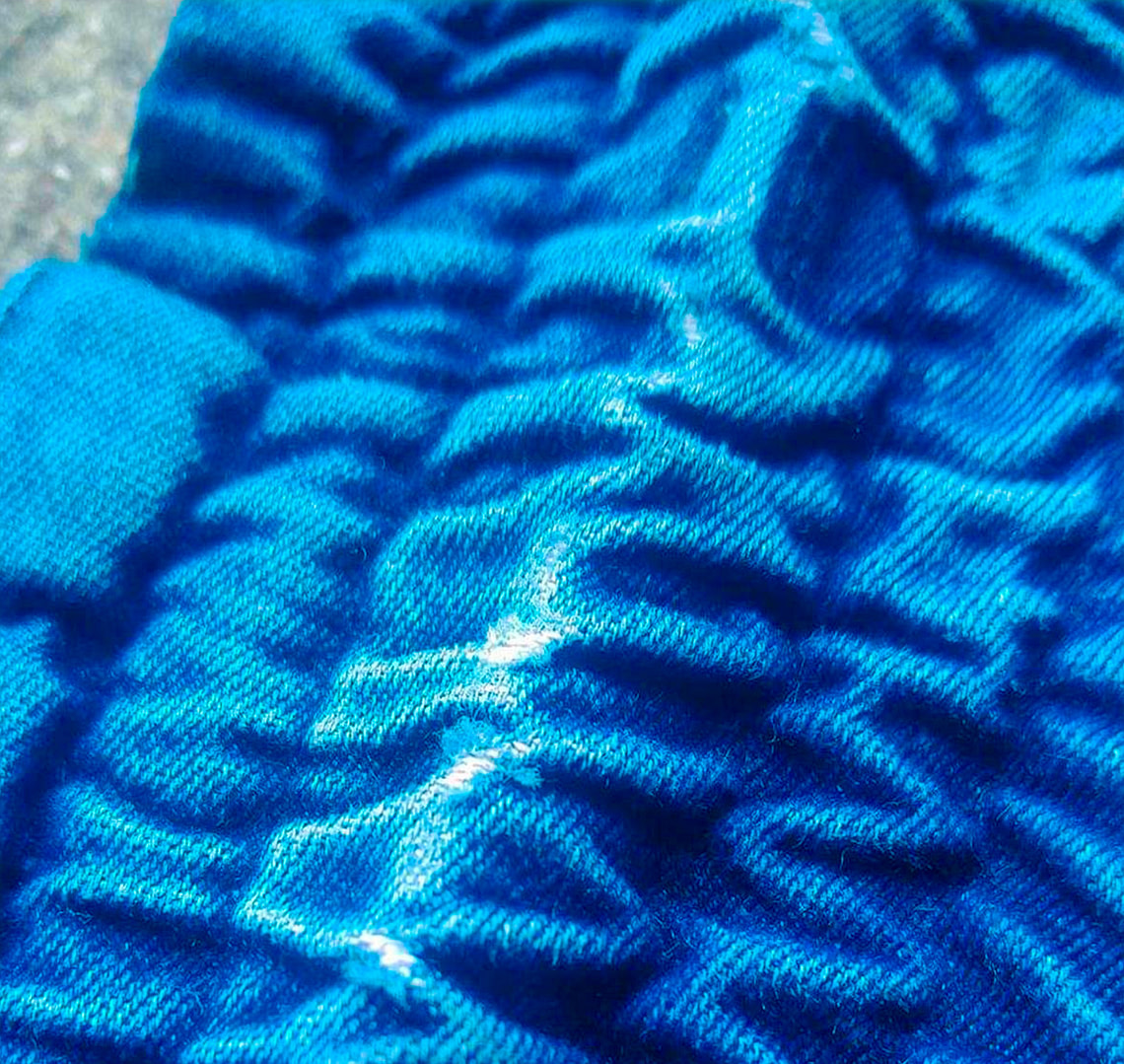 Ruffles - Textilemann Upcycled Patchwork Slippers - Image 4