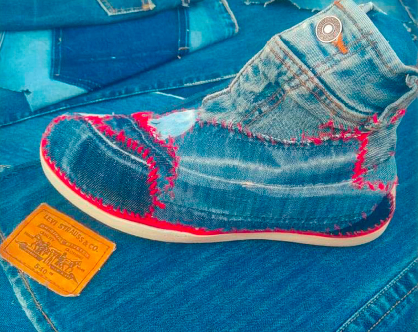 Obsession - Textilemann Reimagined Patchwork Sneakers