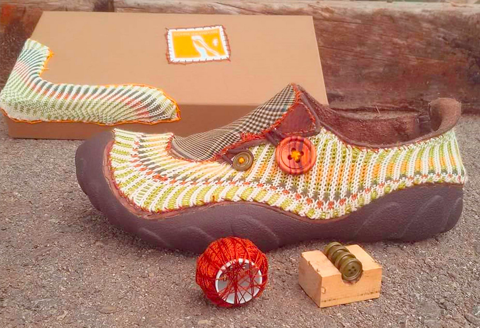 The Architect - Textilemann Reimagined Patchwork Sneakers