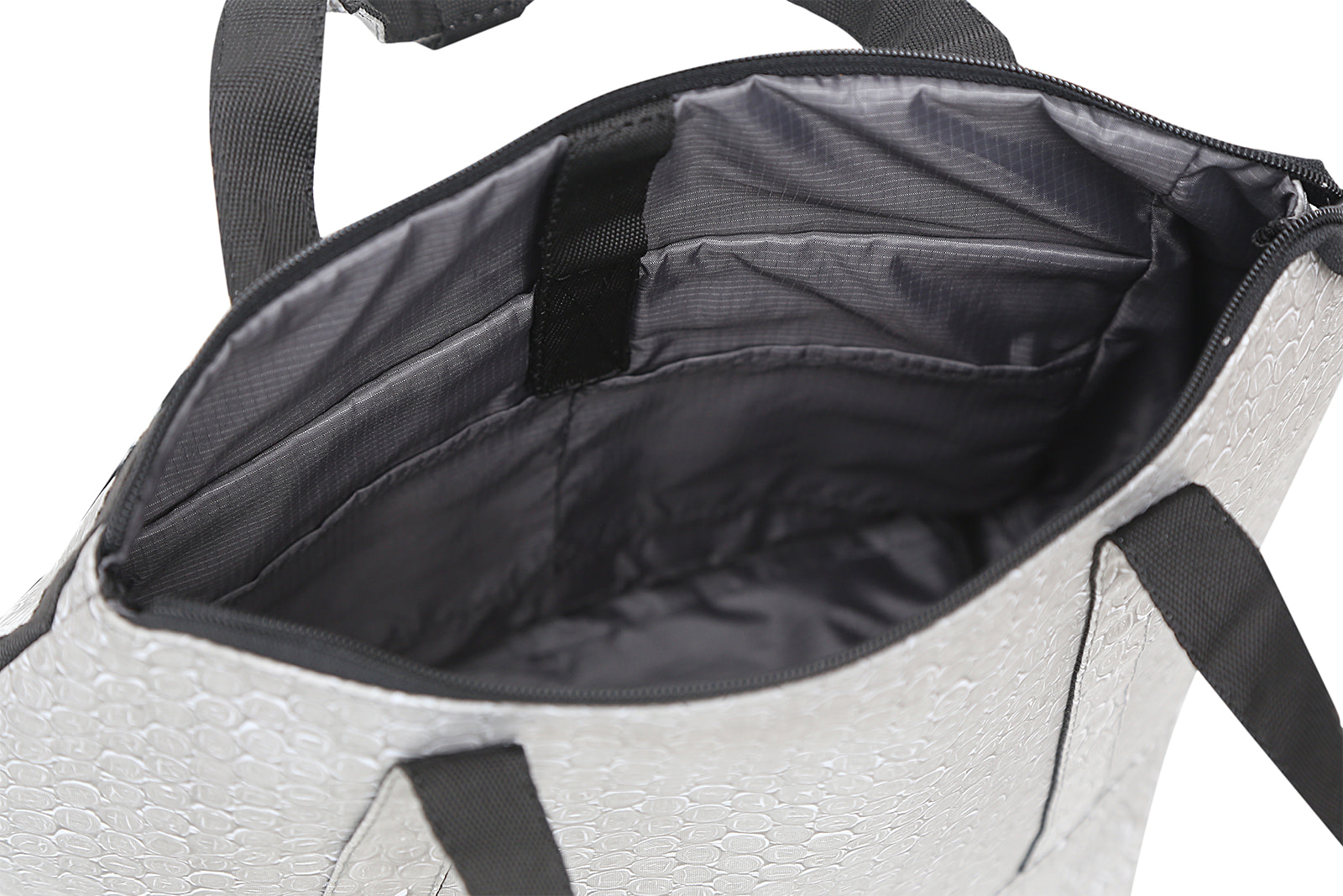 Light Grey RE-Bubbles Backpack & Handbag - Image 6