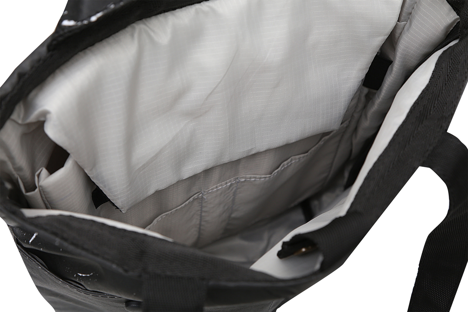 Black & Silver RE-Mixed Tote Bag - Image 2