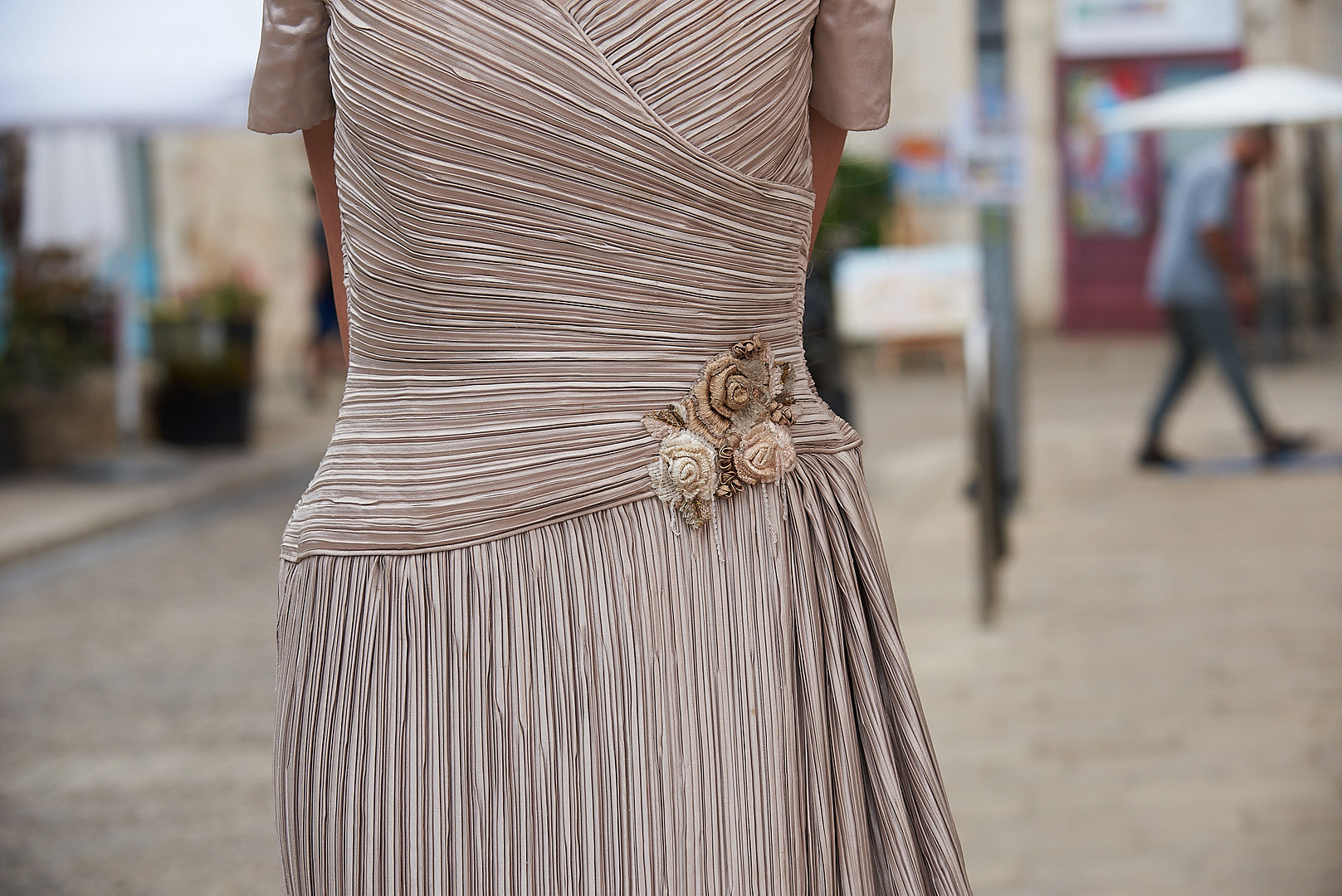 Exclusive George F. Couture Cocktail Party Dress - Image 5