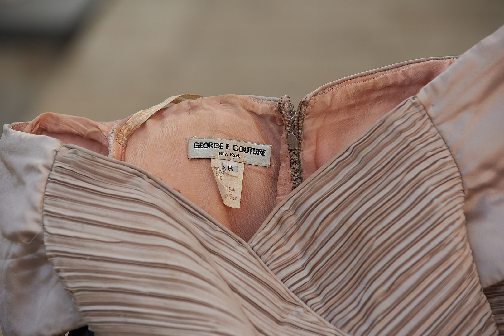 Exclusive George F. Couture Cocktail Party Dress - Image 2
