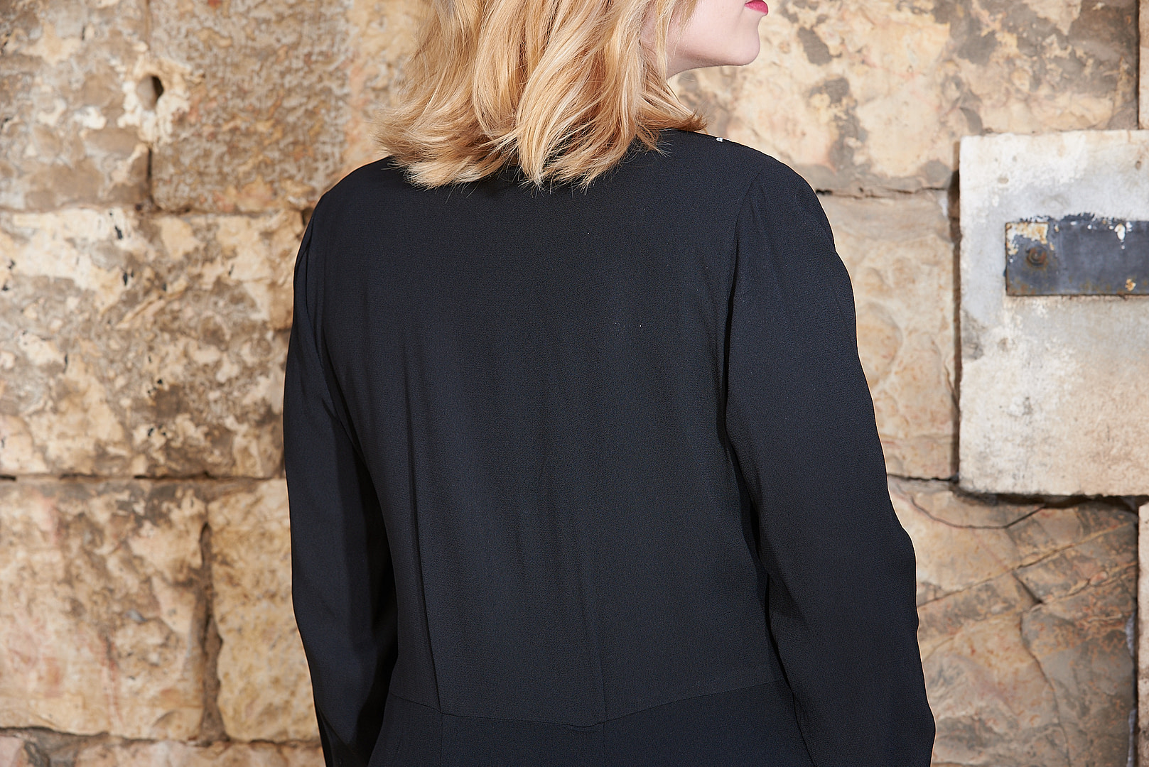 Authentic Black Chanel Dress 1950s Label - Image 13