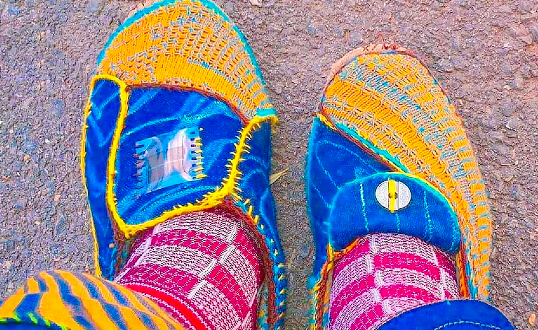 Organica - Textilemann Reimagined Patchwork Sneakers