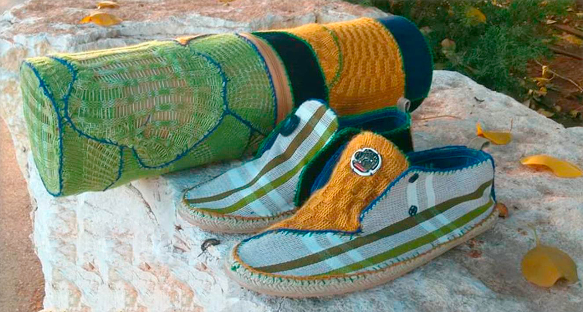 Moto Fashion - Textilemann Reimagined Patchwork Sneakers