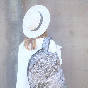 Light Grey RE-Bubbles Backpack