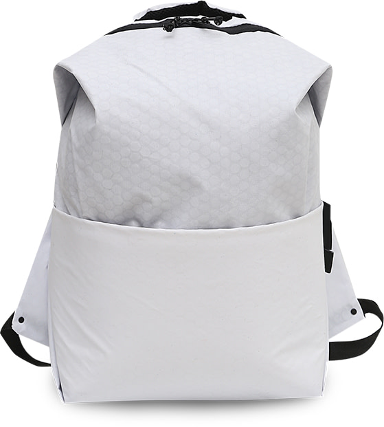 White RE-Bubbles Backpack - Image 6