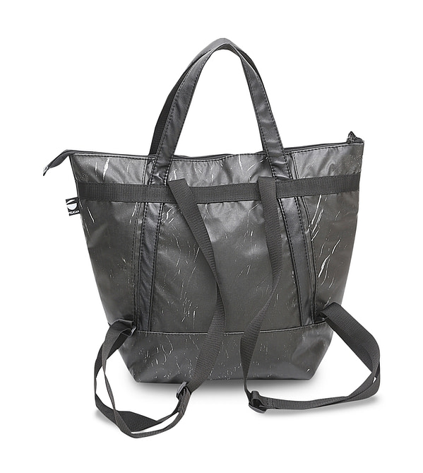 Black Re-Marble Backpack & Handbag - Image 6