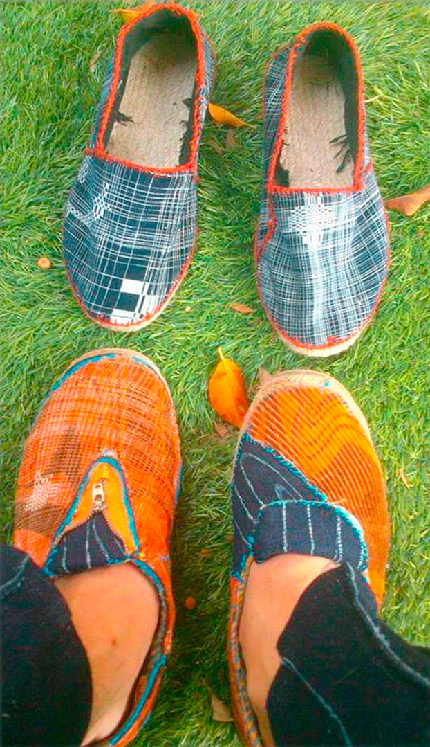 The Reunion - Textilemann Reimagined Patchwork Sneakers