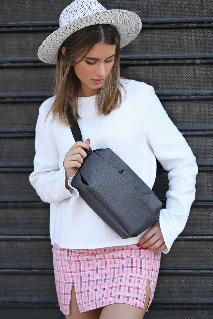 Black RE-Bubble Waist Bag