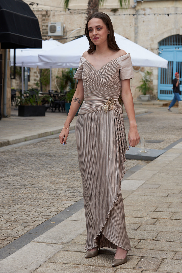 Exclusive George F. Couture Cocktail Party Dress