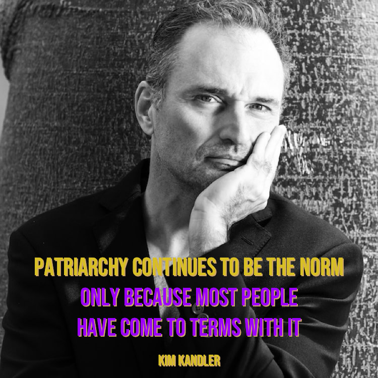 Patriarchy norm only because most people have come to terms with it