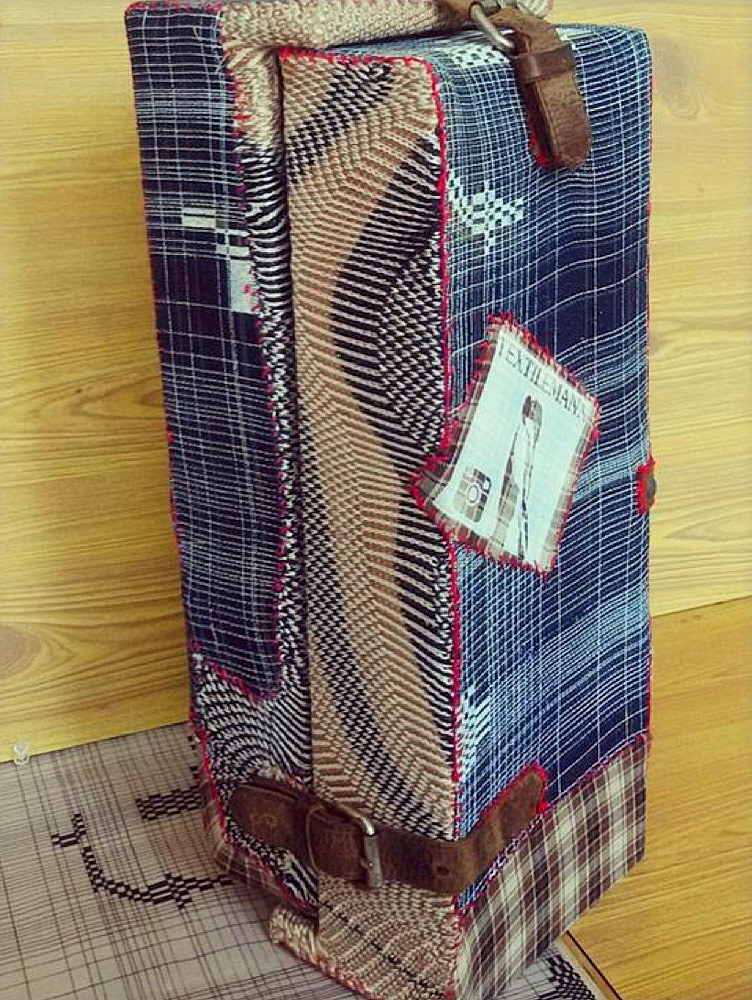 Textilemann SUZUKI Shoe - Reimagined Patchwork Leather Oxfords - Image 4