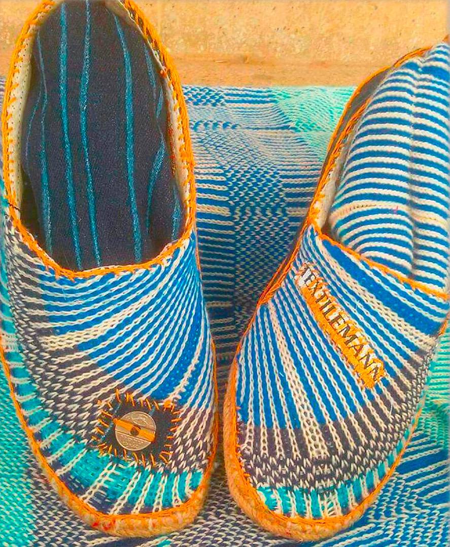 Chilling - Textilemann Reimagined Patchwork Sneakers