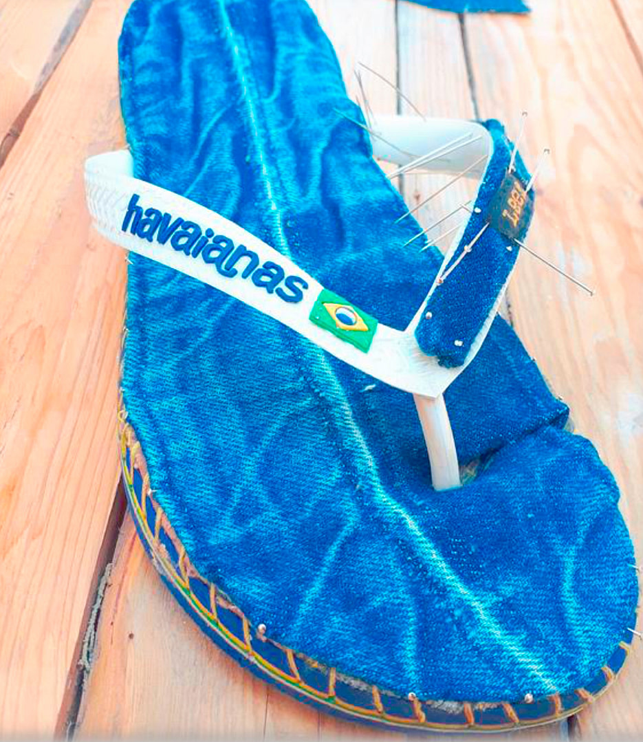 Ruffles - Textilemann Upcycled Patchwork Slippers